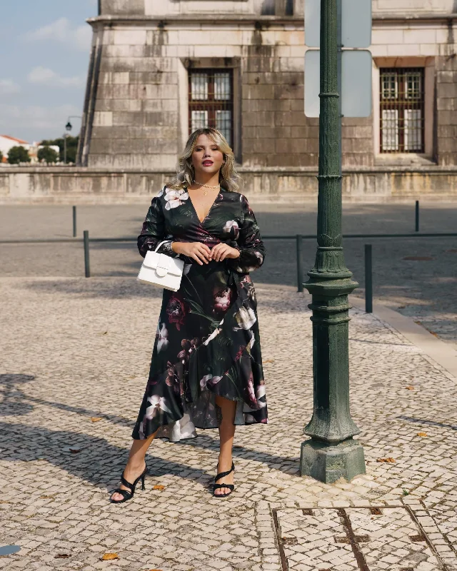 Eloise Dress Noir Tunics Evening elegant