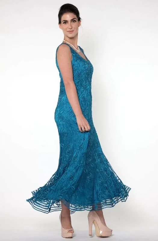 Soulmates - C1068SC Three Piece Formal Dress Set Crew Neckline Casual