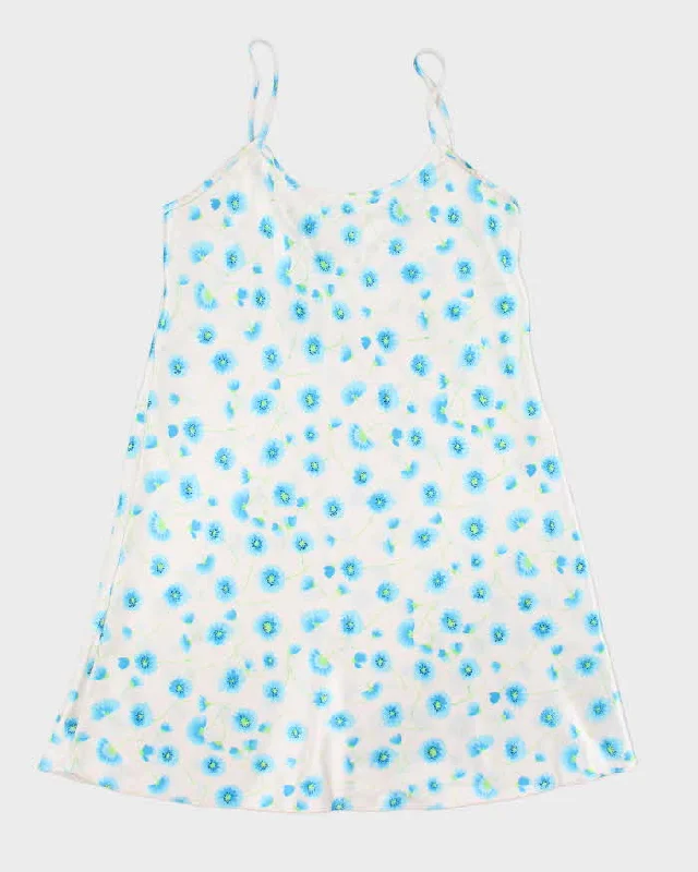 Y2k 00s Pillow Talk Floral Slip Dress - M Tunics Lace romantic